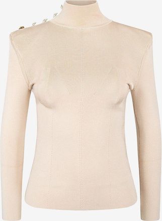 Tom Ford Schlauchpullover mit Stehkragen und Knöpfen
