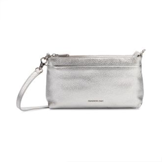 Mandarina Duck Women Mellow Metal Triple Pochette, Silver, Taglia Unica