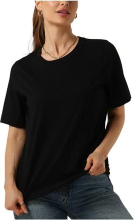 Drykorn Kirani T-Shirt - Dames - T-shirts - Zwart - XS - Katoen - Tops