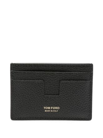 Tom Ford Portacarte con fermasoldi - Nero