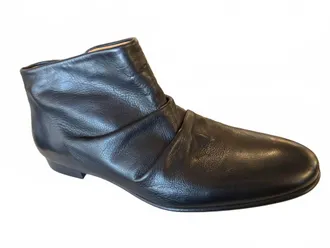 Pedro Garcia Womens Ganga Gathered Bootie In Black