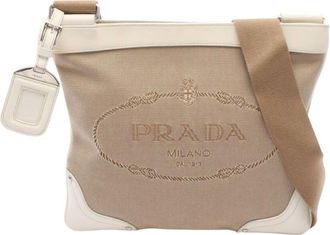 Prada Pre-owned Prada Canvas Canapa Logo Crossbody Ladies 7UKE199ZHXUZJ7JX