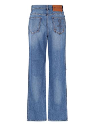 J.W.Anderson Womens Jeans Blue Cotone