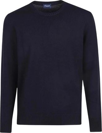 Drumohr Heren, Truien, Blauw, Maat: XL Kasjmier