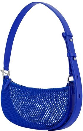 Sams&oslash;e & Sams&oslash;e Womens Shoulder Bag Blue Nylon