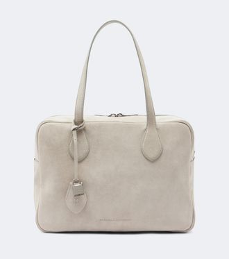 Brunello Cucinelli Suede shoulder bag