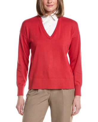 Brooks Brothers Removable Collar Sweater