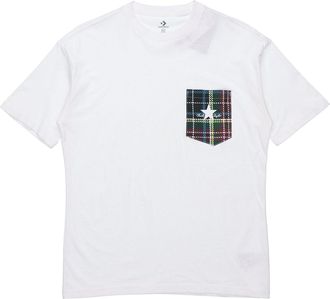 Converse Pocket Casual Short-Sleeve Tee Mens White 10020885-A01