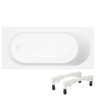 Villeroy & Boch Ba&ntilde;era Villeroy & Boch O.novo De 170 X 70 Cm, Con Instalaci&oacute;n A La Derecha, Patas Y Desag&uuml;e Wirquin Blanco