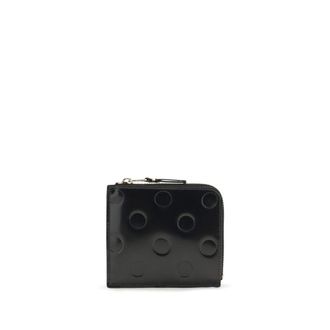 Comme Des Gar&ccedil;ons Black Calf Leather Bos Taurus Mens Wallet