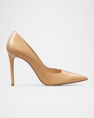 Stuart Weitzman Stuart Patent Stiletto Pumps