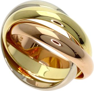 Cartier Trinity Yellow Gold (18K) Pink Gold (18K) White Gold (18K) Band Ring (Pre-Owned)