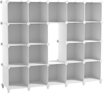 Sorbus Set Of 18 Cube Storage Organizers