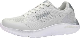 Kangaroos Sneaker KANGAROOS K-WN MALAGA, Damen, Gr. 36, vapor grau, silber, Synthetik, Textil, Schuhe Sneaker