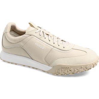 BOSS Casey Runn NY Sneaker in Light Beige at Nordstrom Rack, Size 13Us / 12Uk