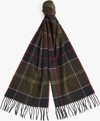 Barbour Womens Barbour GALINGALE Unisex Adults Tartan Scarf Classic - Multi - Size: ONE-SIZE