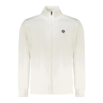 North Sails Zip-throughs, male, White, Size: 3XL Zip-up Sweatshirt