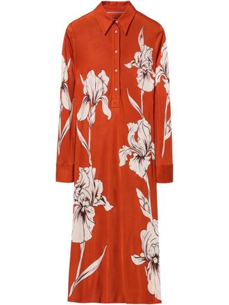 La DoubleJ Perry Street midi-jurk - Oranje