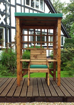 Charles Taylor Trading Wentworth Single Arbour Green in Brown