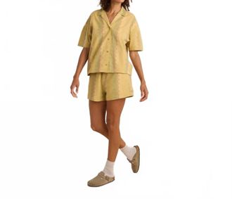 Roark Riviera Short Sleeve Shirt In Fern