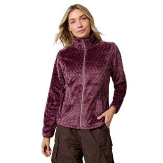 Free Country Womens Cable Braided Butter Pile Jacket