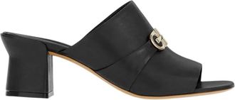 Ferragamo Ornella Gancini Mule Sandals, Size 4.5 D
