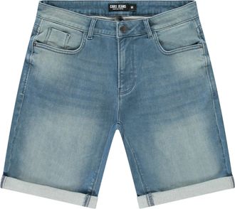 Cars Jeans Jeansbermudas CARS JEANS COLORADO Denim Short, Herren, Gr. XXL, N-Gr, stone used, Denim/Jeans, Obermaterial: 76% Baumwolle, 22% Polyester, 2% Elasthan