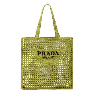 Prada Dames, Tassen, Geel, Maat: ONE Size