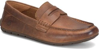 B&oslash;rn Liam Penny Loafer in Rust Leather at Nordstrom Rack, Size 11.5