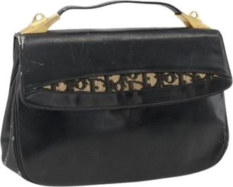Dior Pre-owned Handbags, female, Black, Size: ONE SIZE Pre-owned Vintage Hand Bag