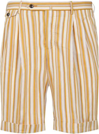 Pantaloni Torino Casual Shorts - Heren - Korte Broeken - Oranje - XL - Katoen - Korte Broeken