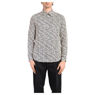 Patrizia Pepe Patrizia Pepe, Casual Shirts, male, White, Size: 3XL Formal Shirts