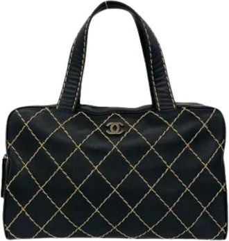 Chanel Borsa Boston Pre-owned - - Pre-owned - Donna - Nero - ONE SIZE