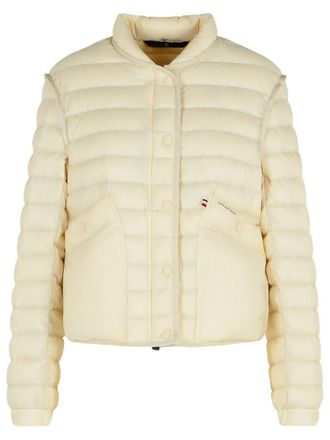 Moncler Madulain Ivory Polyester Down Jacket
