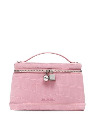 Jacquemus Le Petit Vanity leren schoudertas