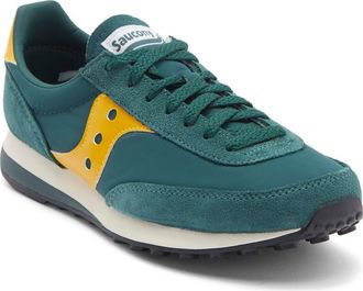 Saucony Gender Inclusive Trainer 80 Sneaker in Green/Yellow at Nordstrom, Size 5.5