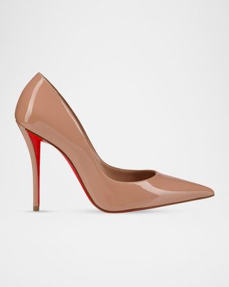 Christian Louboutin 100mm Miss Z Patent Pumps