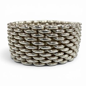 Tiffany & Co. Silver Silver 925 Band Ring (Pre-Owned)