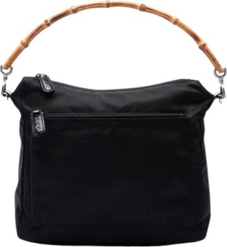 Gucci Pre-owned Bamboo Top Handle Satchel - - Pre-owned - Donna - Nero - ONE SIZE
