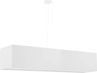 Sollux Lighting Design Pendellampe Santa L 120cm - Weiss