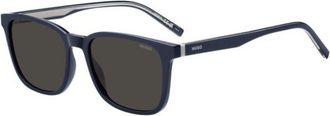 HUGO BOSS HG 1356/S PJP/IR Mens Sunglasses Blue Size 55
