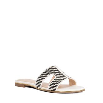 Dune London Ladies LUDLOWS Flat Boucle Sandals Size UK 8 Casual Sandals