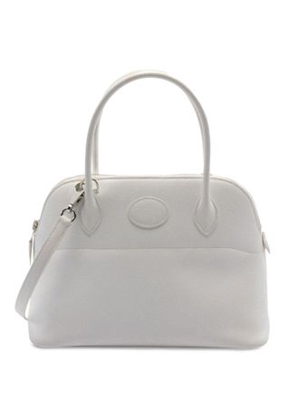 Herm&egrave;s 2014 Epsom Bolide 27 boekentas - Wit