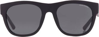 A|X Armani Exchange Dark Grey Square Mens Sunglasses AX4128SU 812287 55