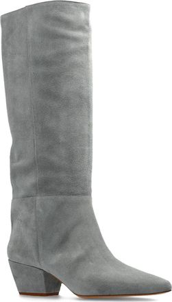 Forte_Forte Su&egrave;de knielaarzen - Grijs