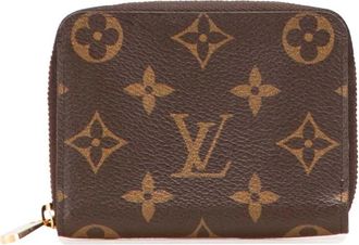 Louis Vuitton Pre-owned Wallets, female, Brown, Size: ONE SIZE Pre-owned Zippy Coin Purse Wallet