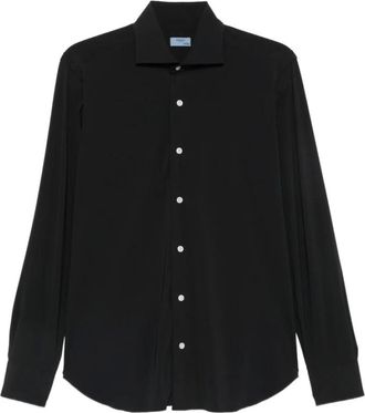 Barba Hombre, Camisas, Negro, Talla: XL