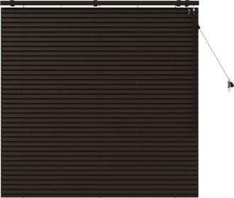 vidaXL Persiana Veneciana Marr&oacute;n Oscuro 125 X 130 Cm 35 Mm Vidaxl