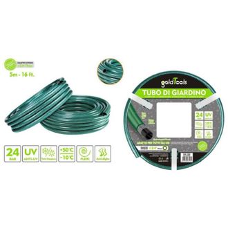 Trade Shop Trade Shop - Tubo Irrigazione Annaffia Giardino Piante Lava Pompa 5 Mt 16ft. &Oslash;3/4-19mm 57505