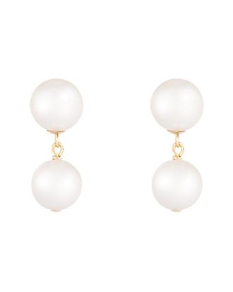 Splendid Pearls 14K 8-9Mmmm Pearl Earrings